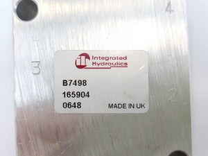 Integral Hydraulik B7498 Hydraulic Valve Block