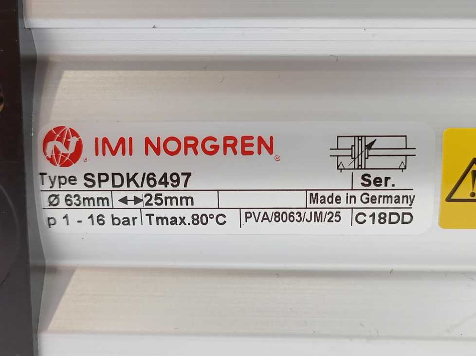 IMI NORGREN SPDK/6497 Pneumatic cylinder