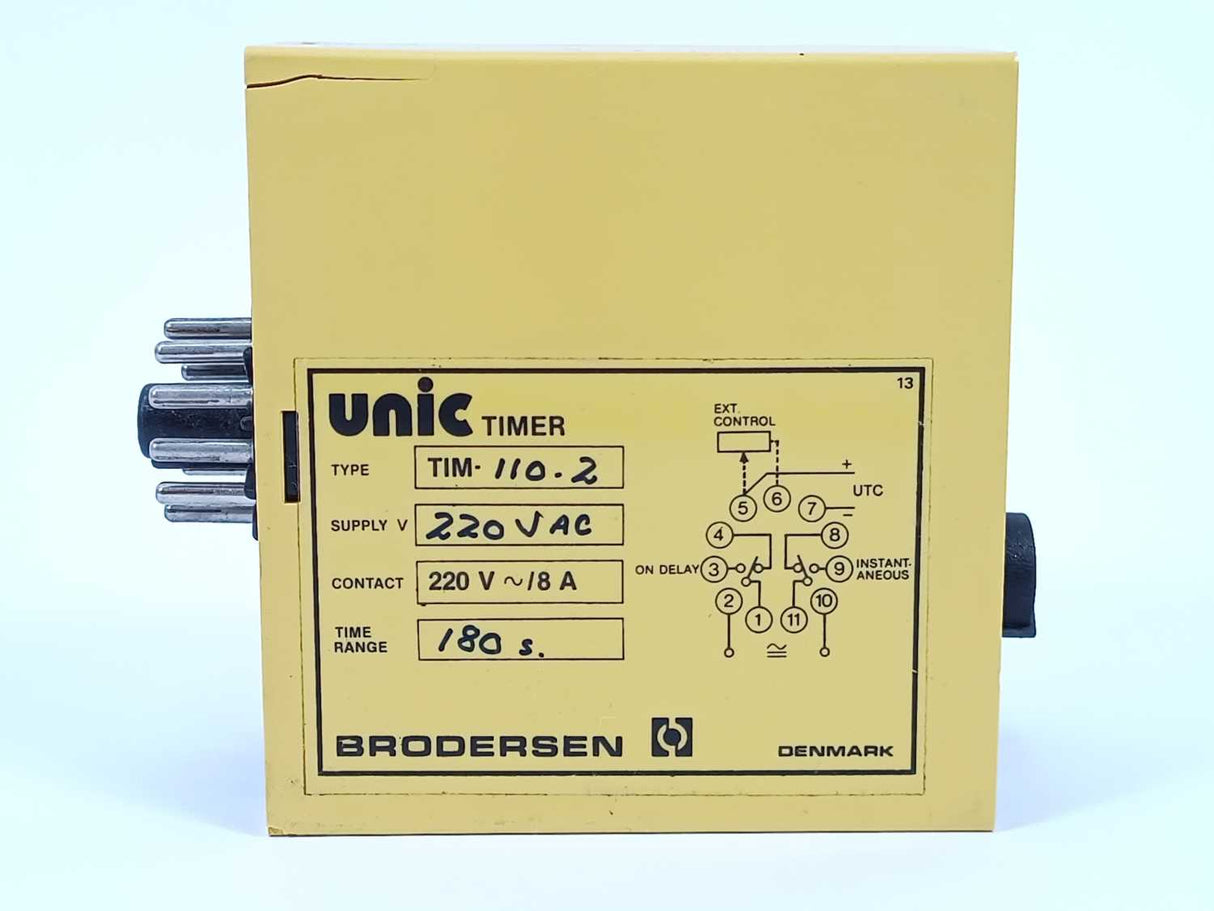 Unic TIM-1102 Time Delay Relay