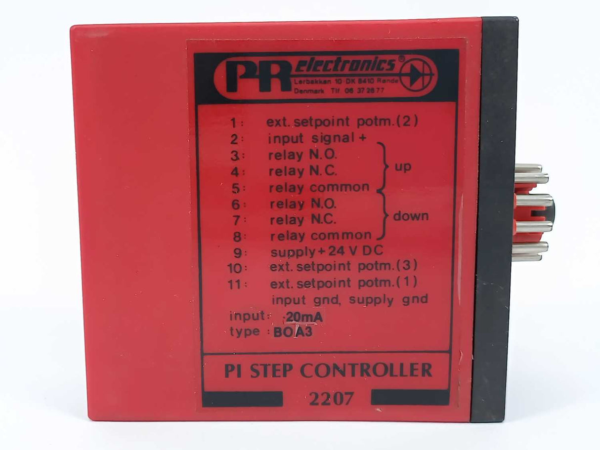 PR Electronics 2207 B0A3 PI Step Controller