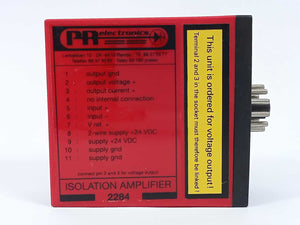 PR Electronics 2284 E1X Isolation Amplifier