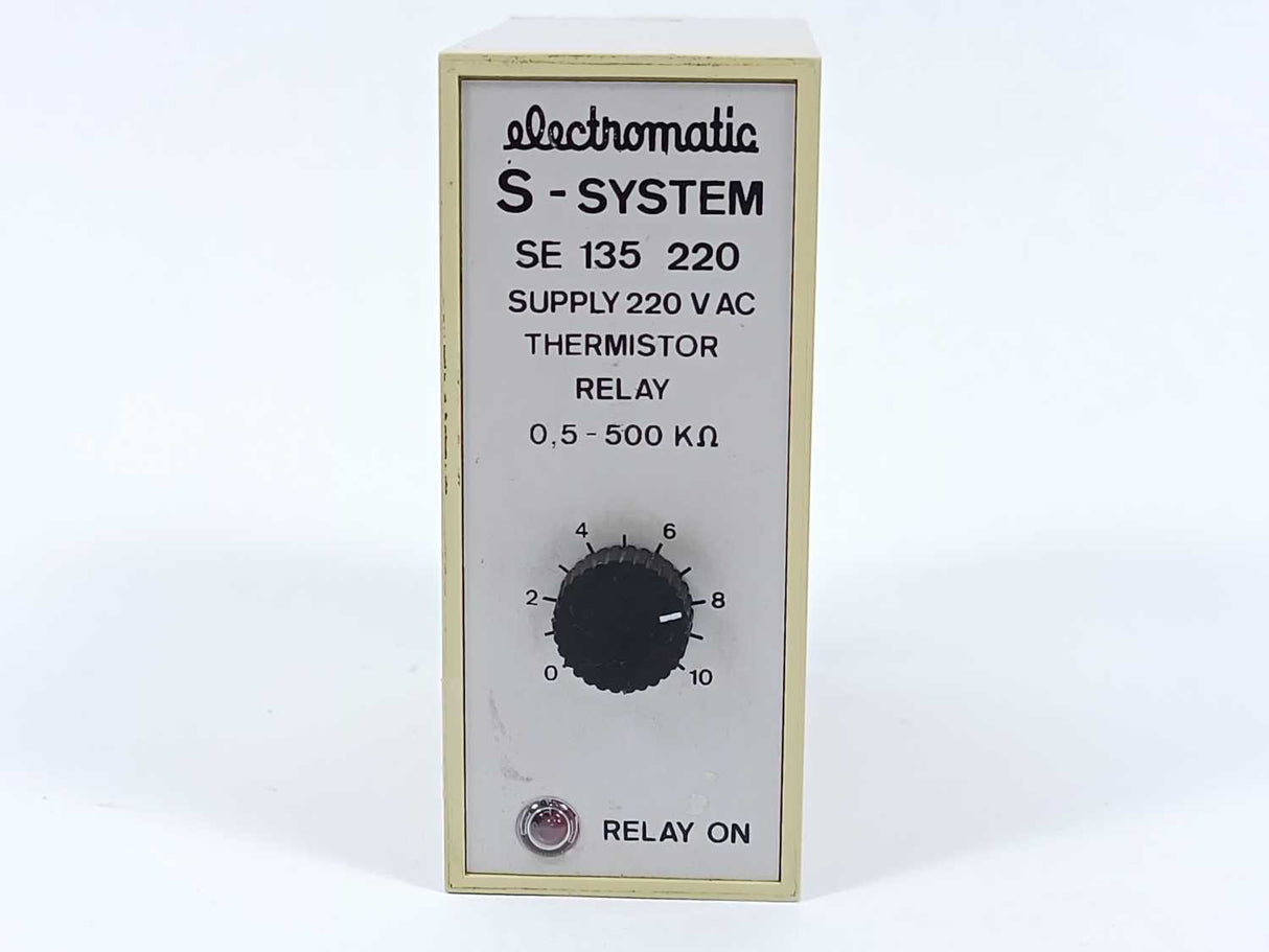 Electromatic SE135 220 Thermistor Relay 0,5-500KΩ