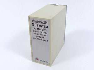 Electromatic SL170 220 Logic Relay Bistable Set-Reset Input