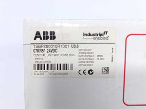 ABB 1SBP260010R1001 07KR51 U3.6 Central Unit