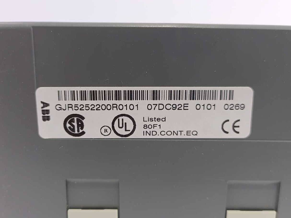 ABB GJR5252200R0101 07DC92 Advant Controller 31 I/O unit