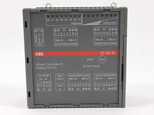 ABB GJR5252300R0101 07AC91 Advant Controller 31 Analog I/O Unit