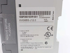 ABB 1SBP260103R1001 XM 06 B5 J12.0 24VDC Advant Controller