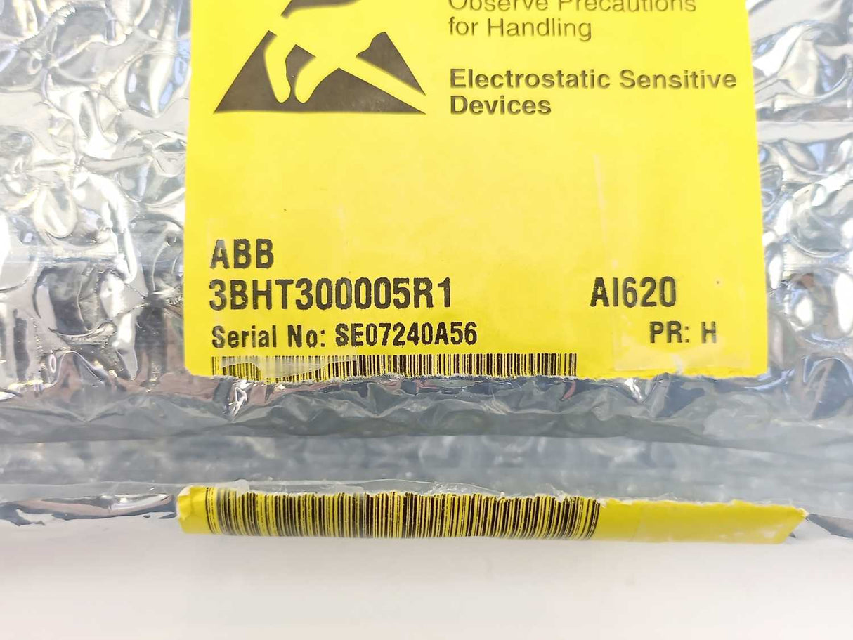 ABB 3BHT300005R1 AI620 Analog Input 16Ch 12 bit