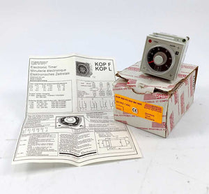 Saia-Burgess KOP 550 F0 MW BK N00 Electronic Timer KOP F KOP L