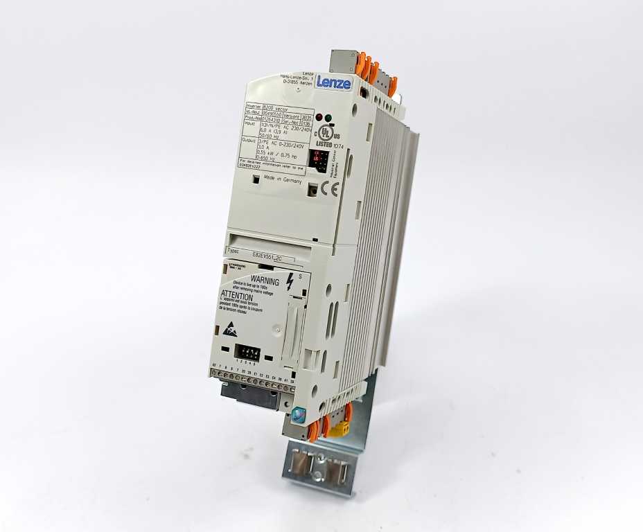 LENZE E82EV551S2C 00490550 E82EV551_2C Inverter Drive 8200 Vector