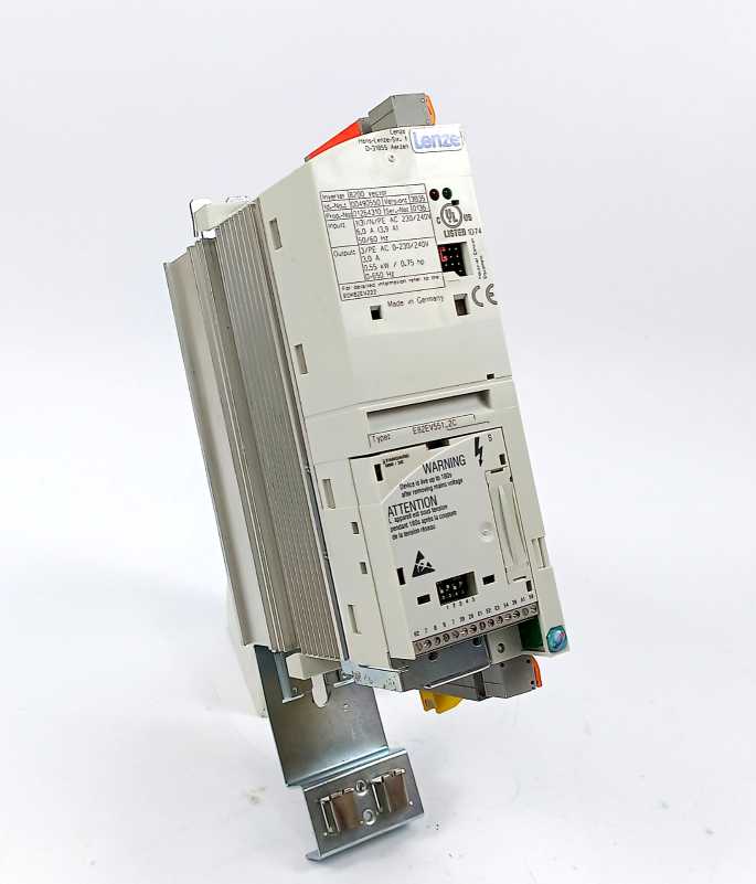 LENZE E82EV551S2C 00490550 E82EV551_2C Inverter Drive 8200 Vector