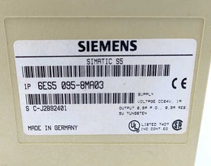 Siemens 6ES5095-8MA03 Simatic S5-95U Compact Unit