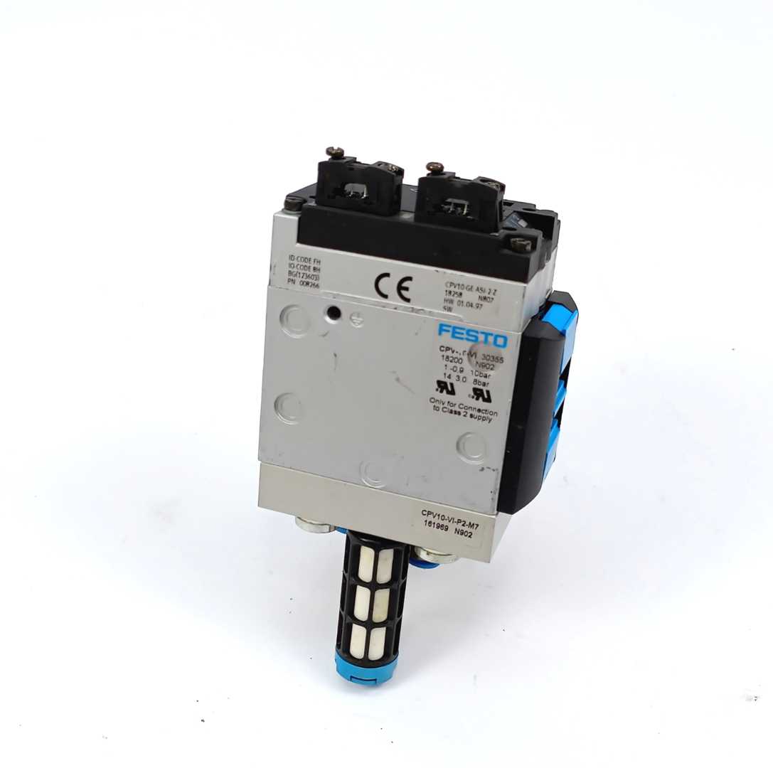 Festo 18200 CPV10-VI Valve Manifold W: 18258, 161969
