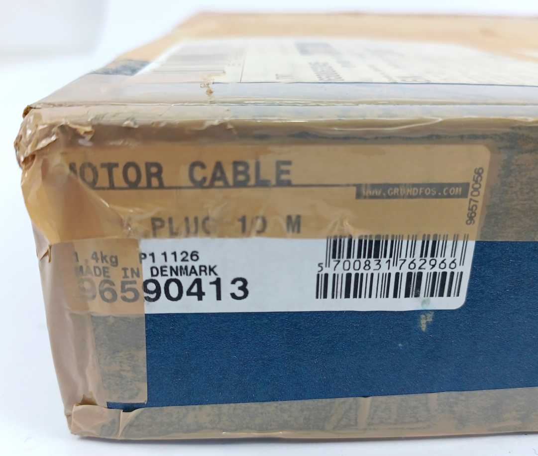 GRUNDFOS 96590413 Motor Cable m DK Plug 10 m