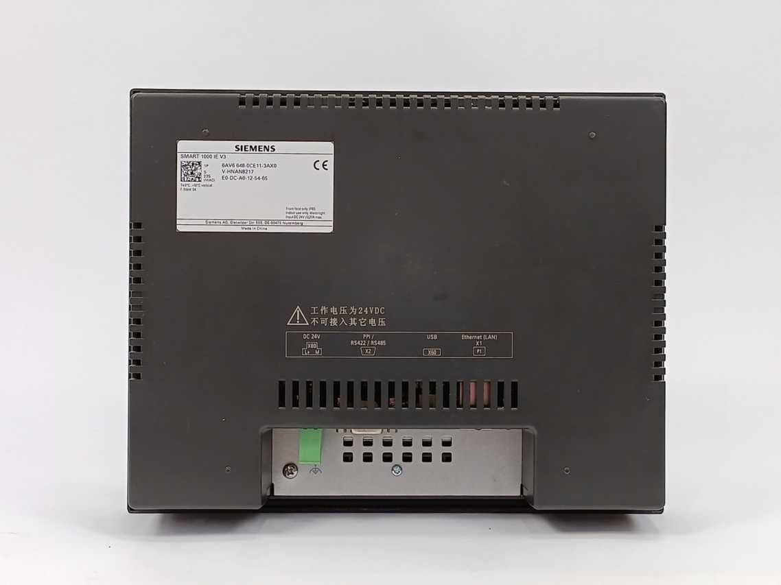Siemens 6AV6648-0CE11-3AX0 SIMATIC HMI SMART 1000 IE V3