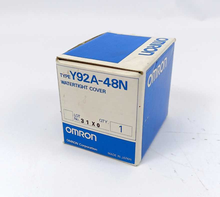 OMRON Y92A-48N Watertight Cover