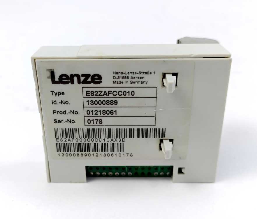 LENZE E82ZAFCC010 E82ZAFC CAN PT Function Module