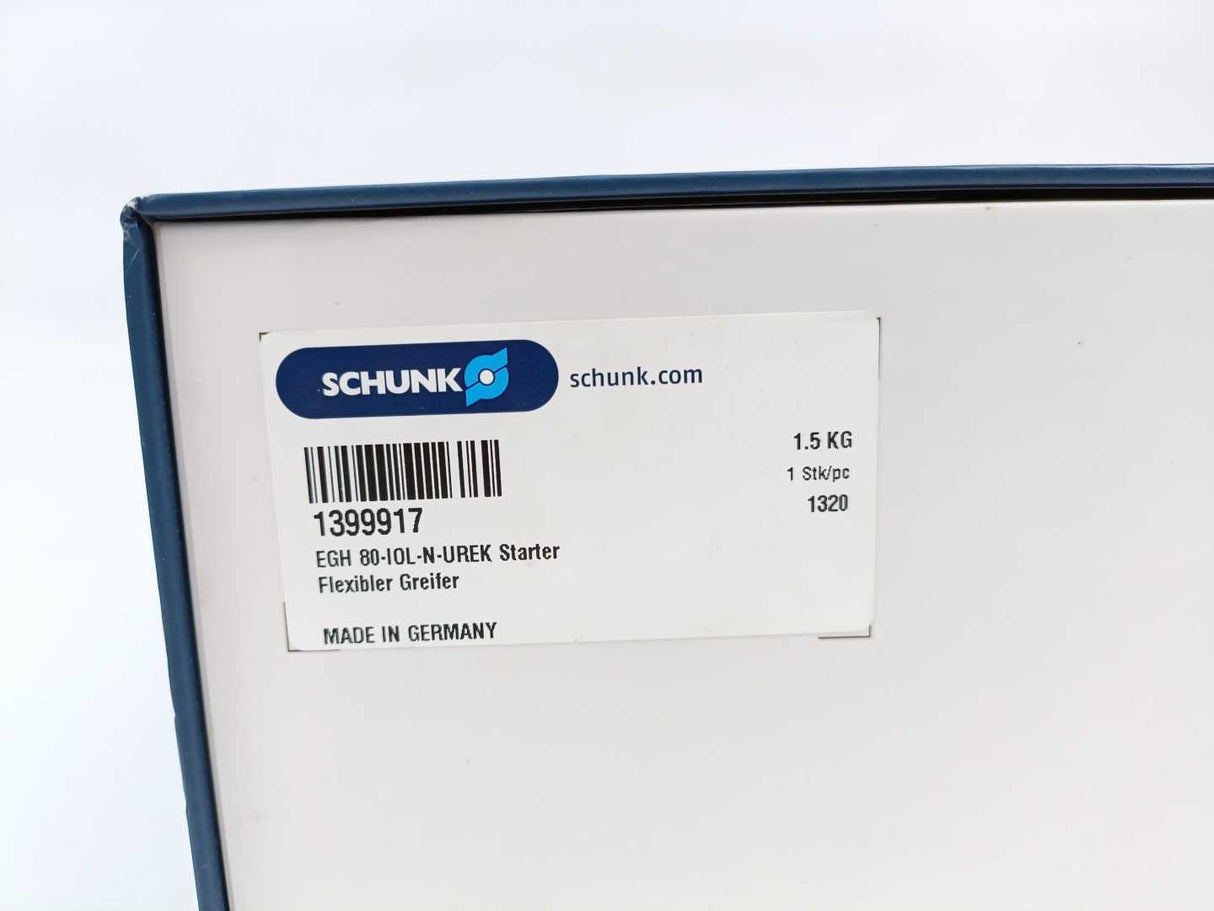 Schunk 1399917 EGH 80-IOL-N-UREK Starter Co-act Gripper for UR Robot