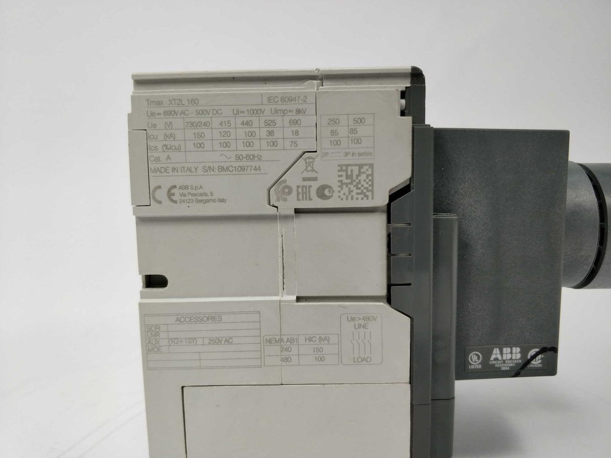 ABB SACE Tmax XT2L 160