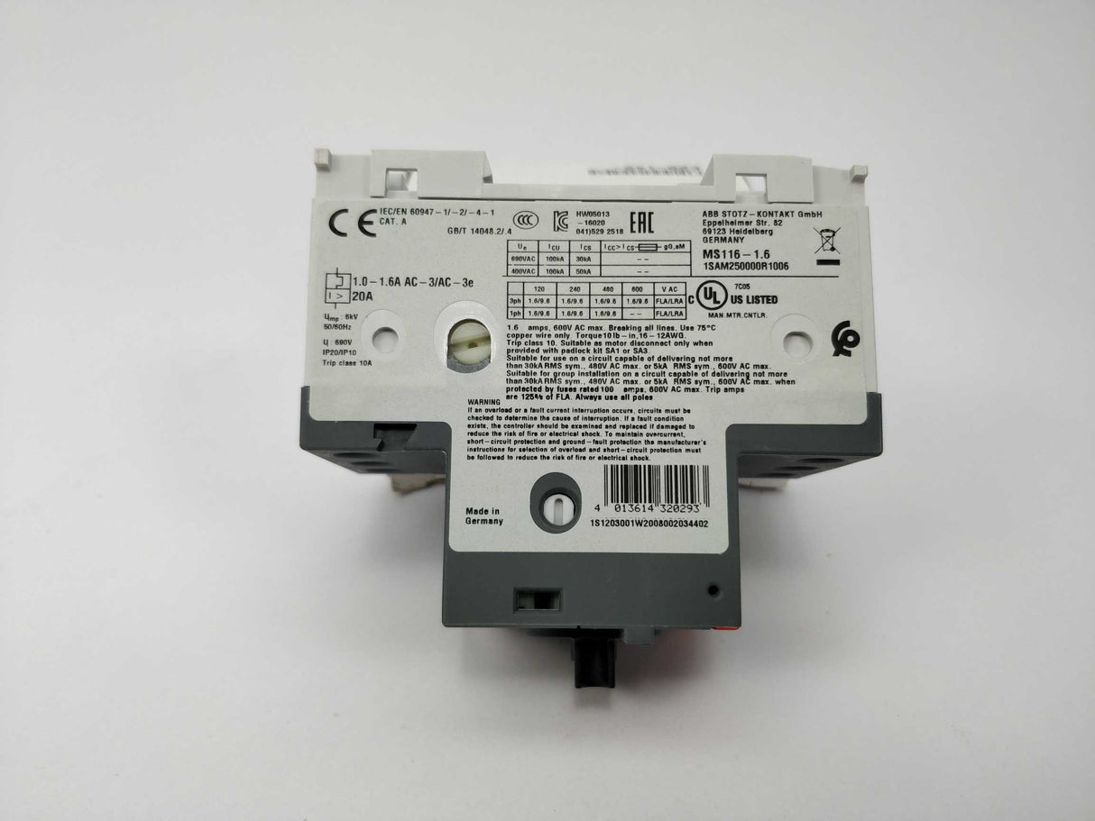 ABB 1SAM250000R1006 Motor protection