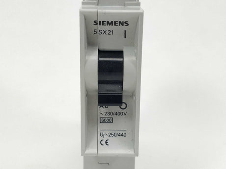 Siemens 5SX21 Miniature circuit breaker A6