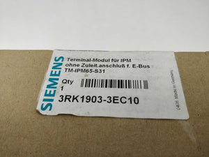 Siemens 3RK1903-3EC10 Terminal module