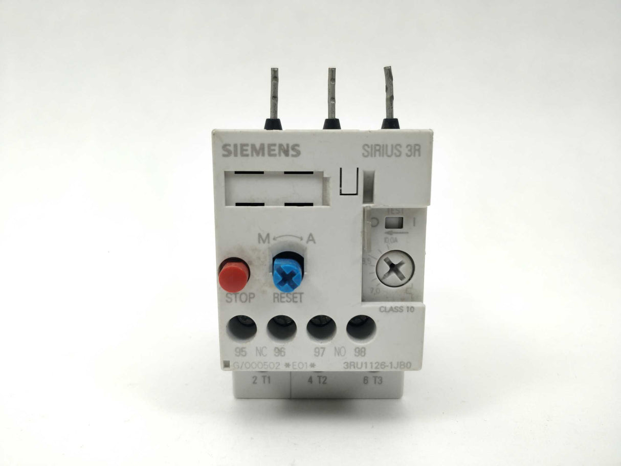 Siemens 3RU1126-1JB0 SIRIUS 3R Overload relay