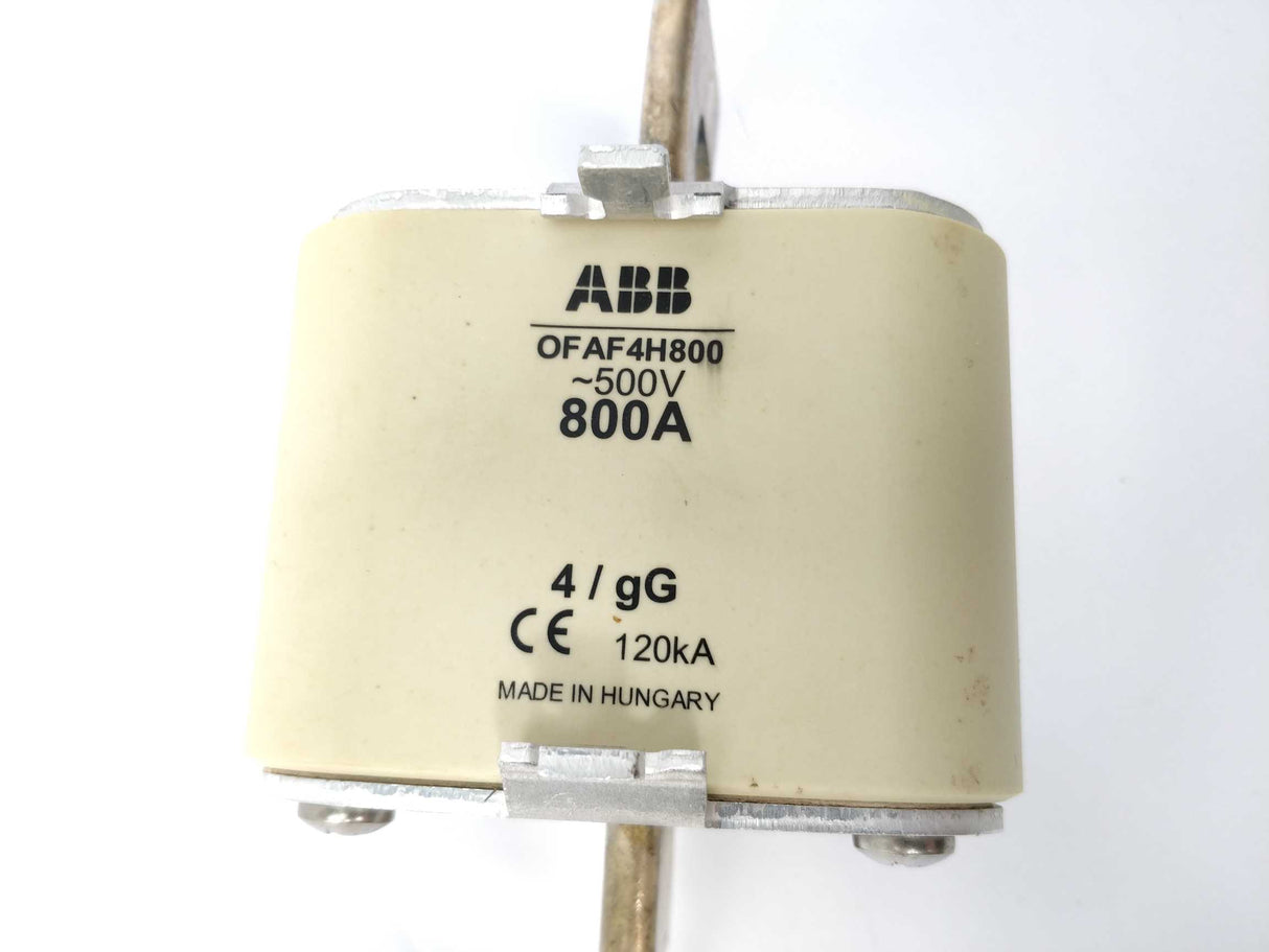 ABB OFAF4H800 HRC Fuse Link Size NH4, gG