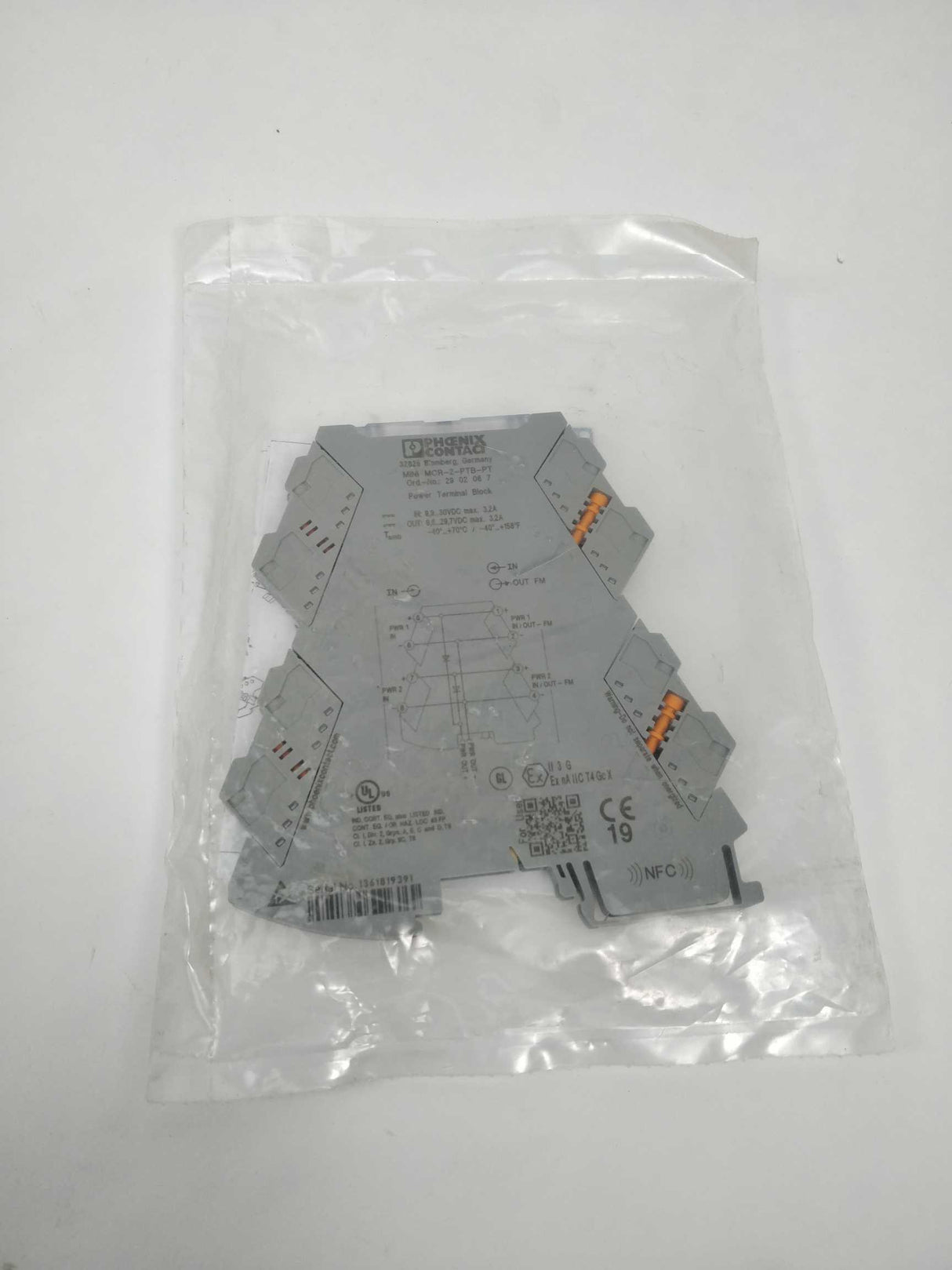 Phoenix Contact MINI MCR-2-PTB-PT. 2902067 MINI MCR-2-PTB-PT
