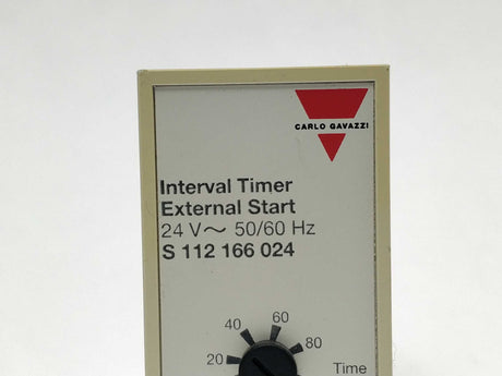 Carlo Gavazzi S 112 166 024 INTERVAL TIMER EXTERNAL START