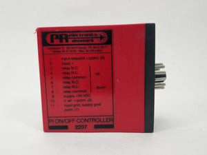 PR Electronics 2207 B0A3 PI ON/OFF CONTROLLER