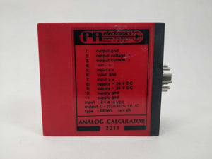 PR Electronics 2211 EE1A1 ANALOG CALCULATOR
