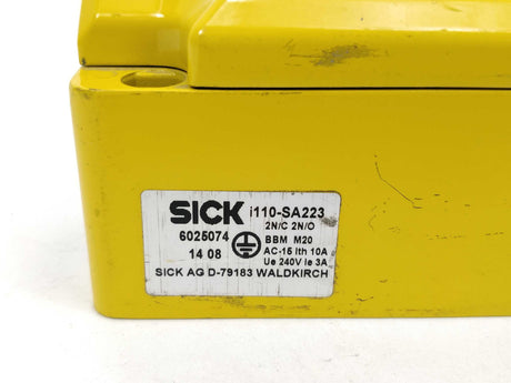 SICK i110-SA223 6025074 Safety Switch 2N/C 2N/O