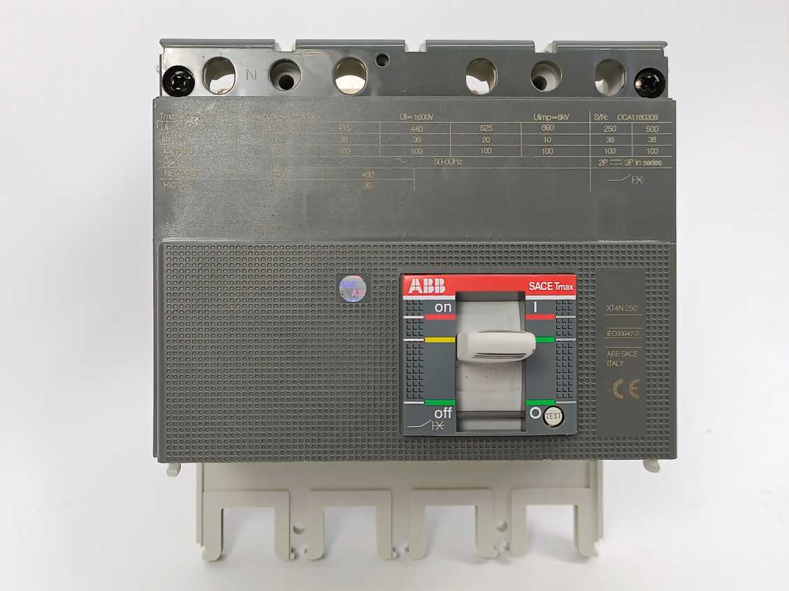 ABB 1SDA068178R1 XT4N 250 BREAKING PART 4p F F