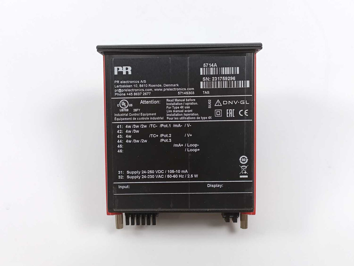 PR Electronics 5714A Programmable LED Indicator