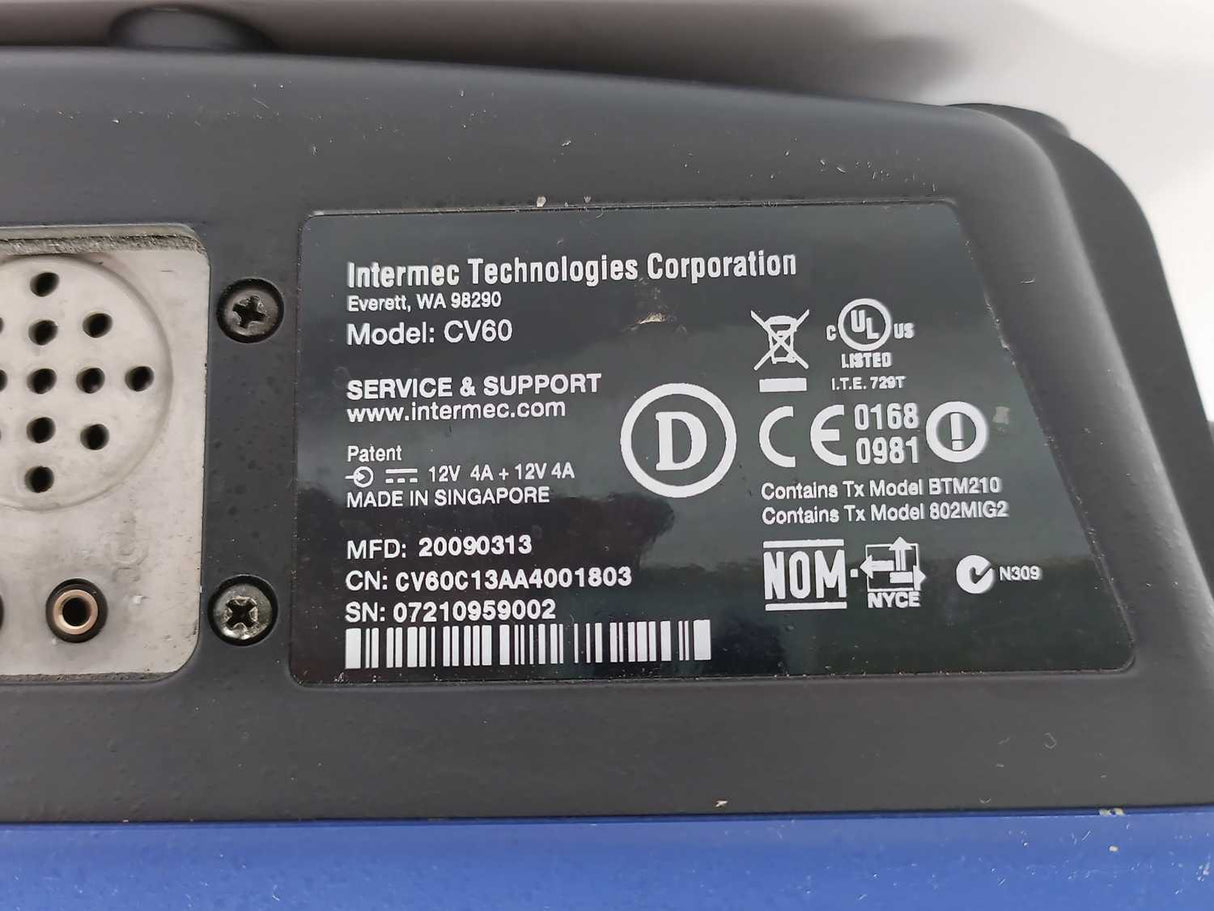 Intermec CV60 Data Terminal