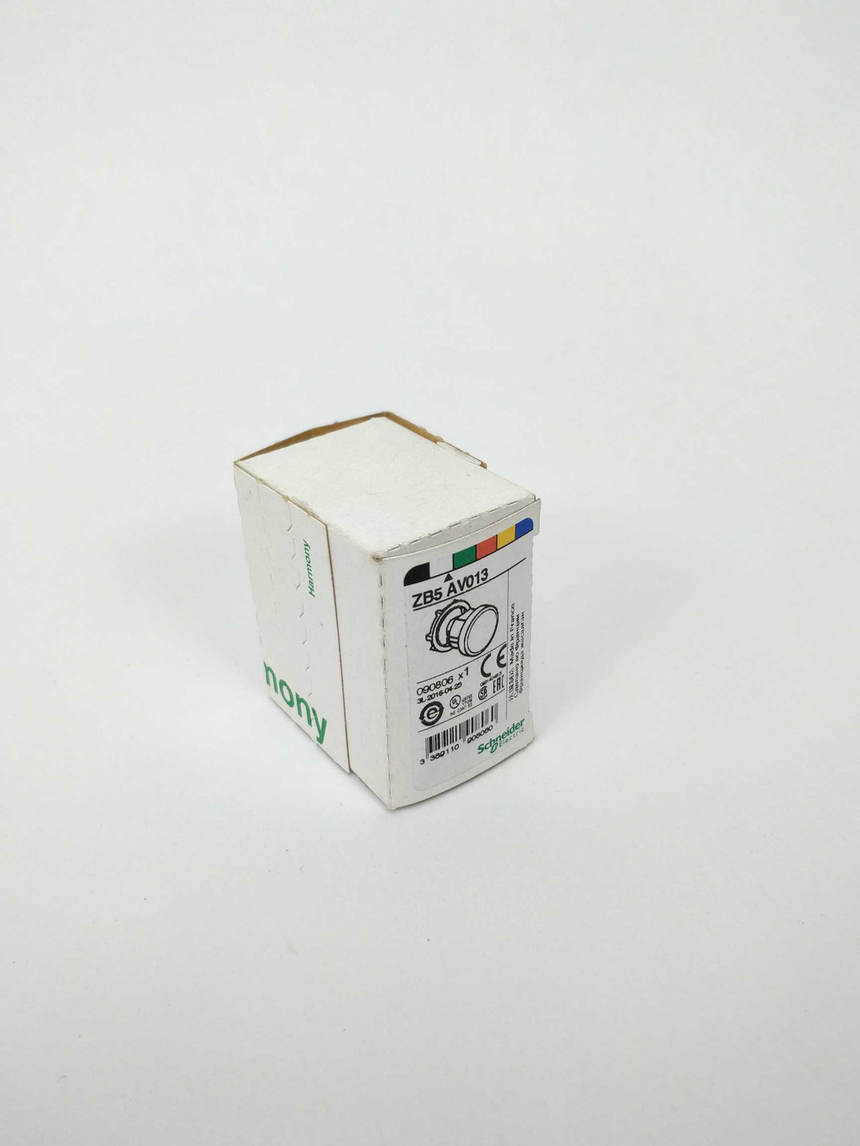 Schneider Electric ZB5AV013 Pilot light head white Pack of 2