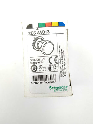 Schneider Electric ZB5AV013 Pilot light head white Pack of 2