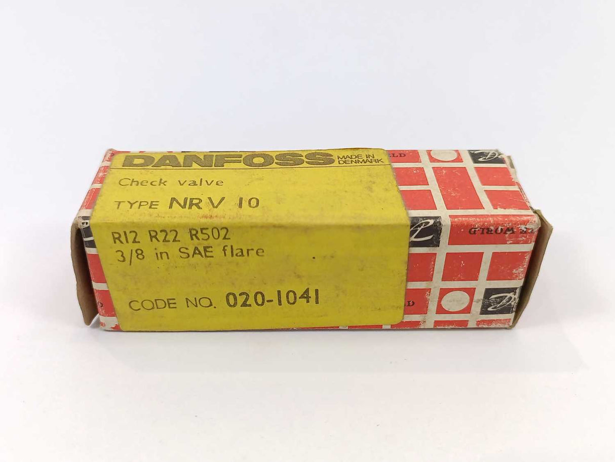 Danfoss 020-1041 Check valve, NRV 10, Max. Working Pressure [bar]: 46