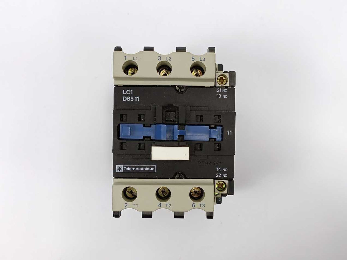 TELEMECANIQUE LC1D6511 Contactor Motor Control 230V coil LX1 D6 P7