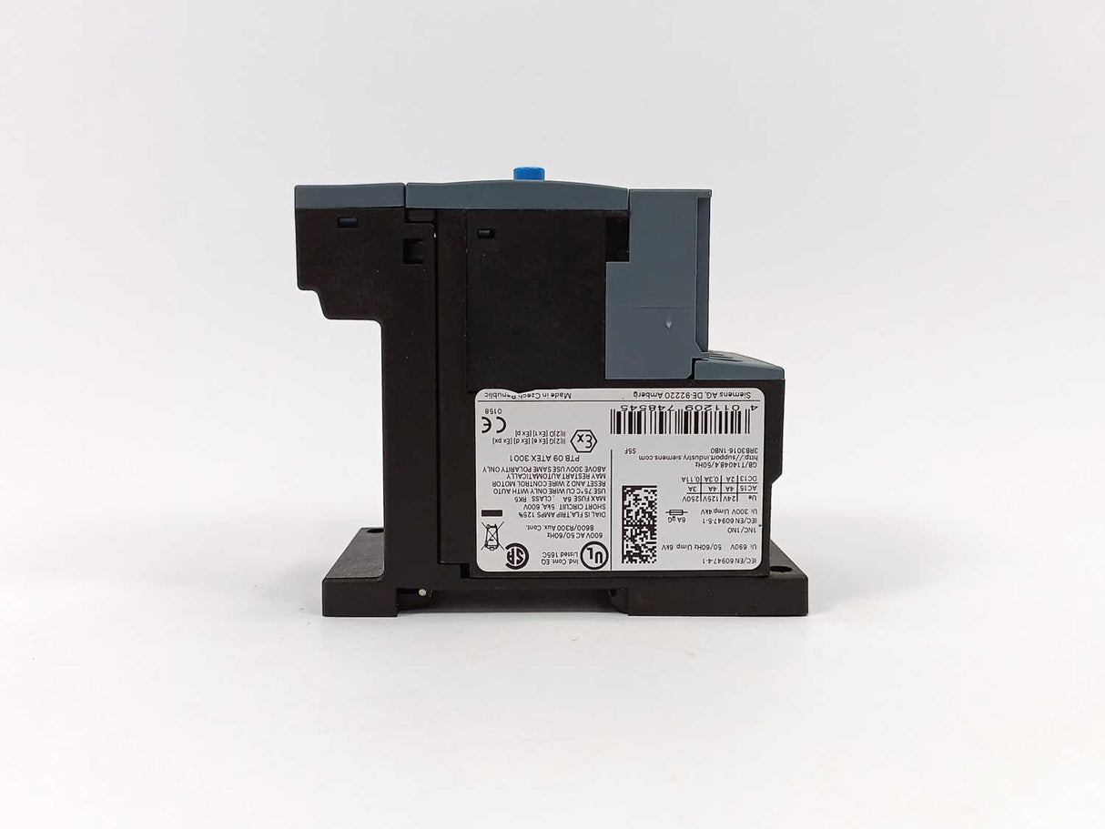 Siemens 3RB3016-1NB0 Overload Relay 0.32...1.25 w/ 3RU2916-3AA01