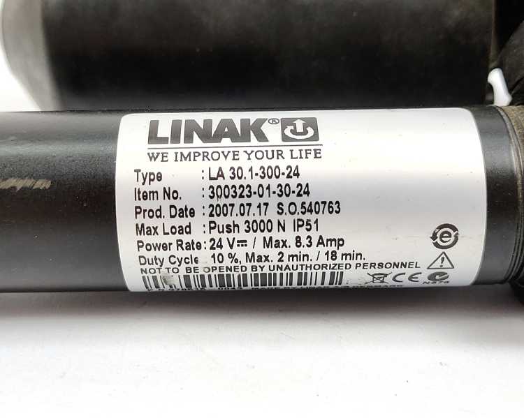 LINAK 300323-01-30-24 LA 30.1-300-24 Linear Actuator