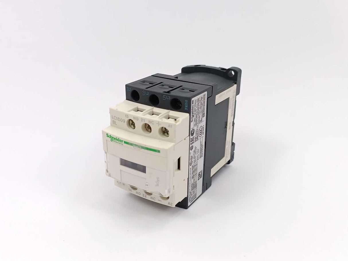 Schneider Electric LC1D09BL TeSys D Contactor 24VDC