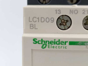 Schneider Electric LC1D09BL TeSys D Contactor 24VDC