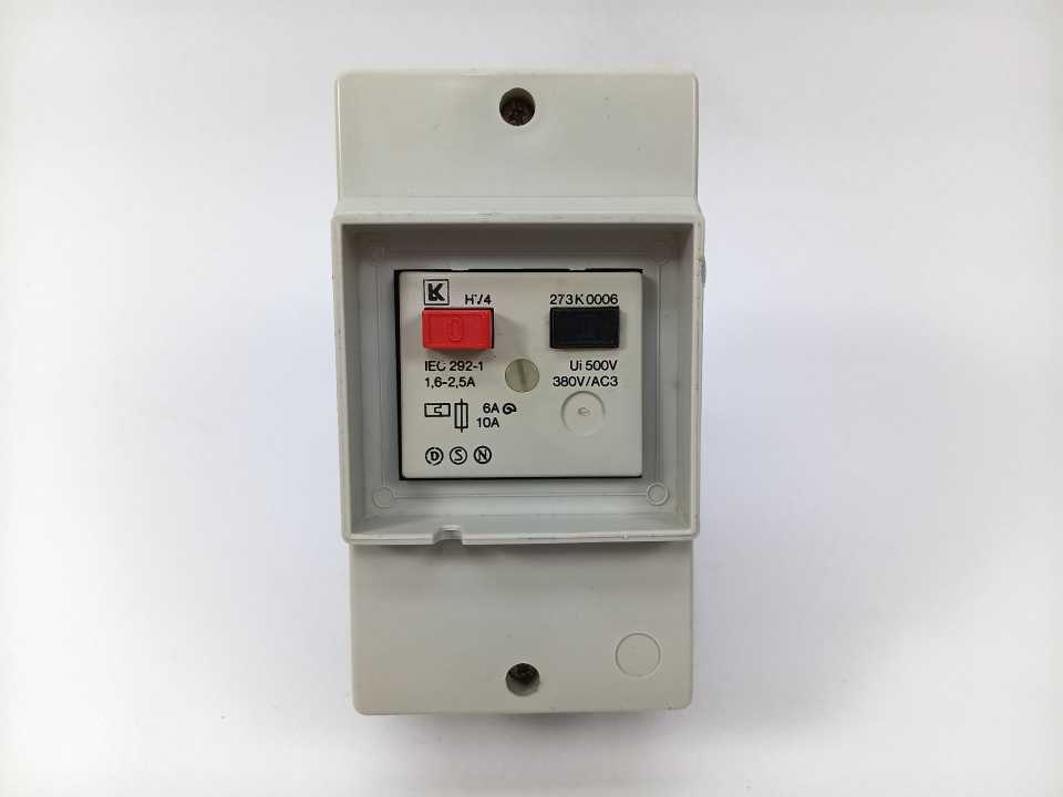 Lauritz Knudsen 10 22 033 494 Thermoplastic Enclosure for Motorstarter HV4 IP 54