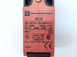 Telemecanique Sensors XCS PA592 XCS PA592 Safety Interlock Switch