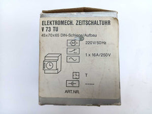 GRÄSSLIN V 73 TU Electromechanical Analogue Time Switch / Timer Relay