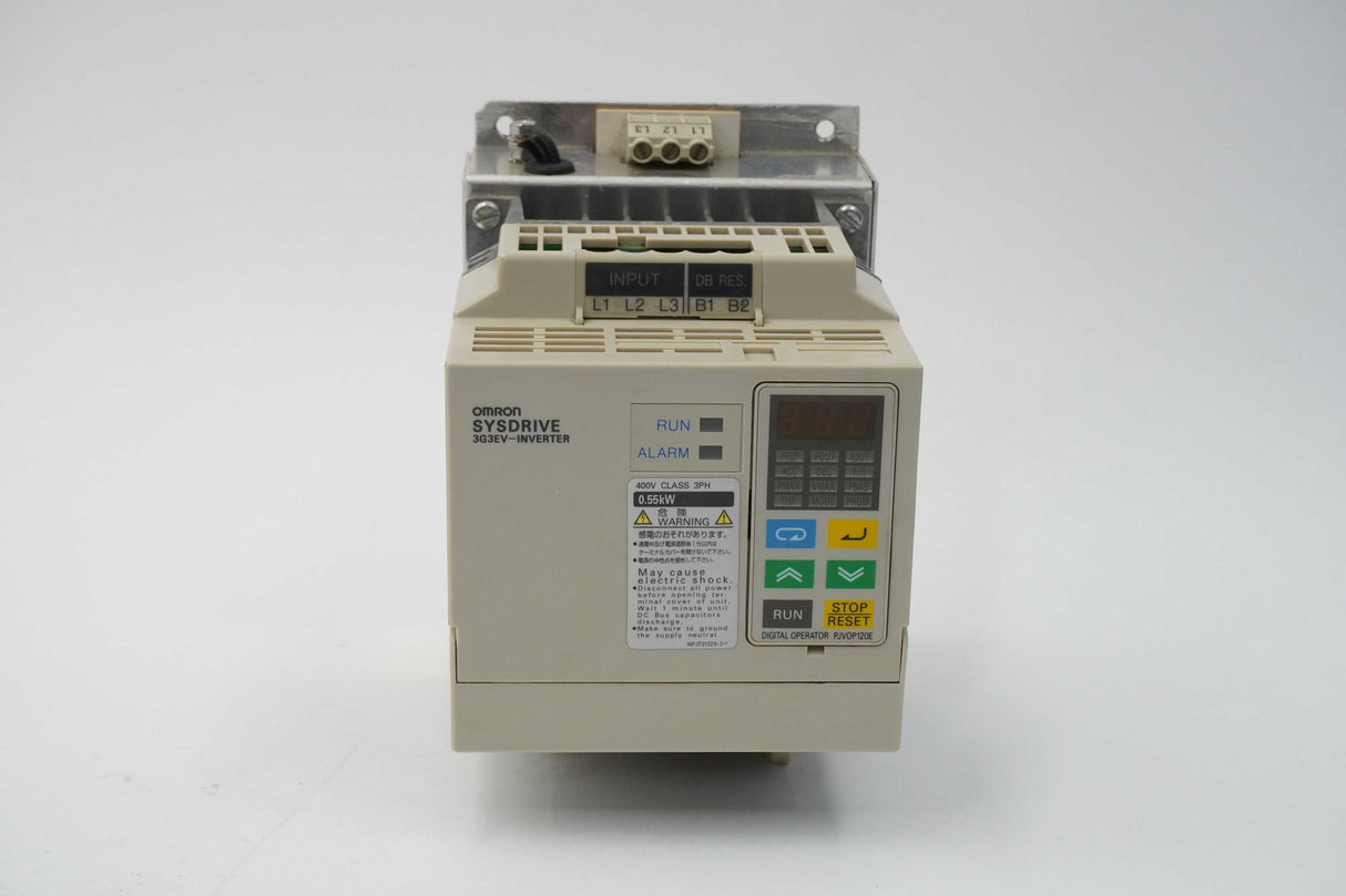 OMRON 3G3EV-A4004-CE Sysdrive 3G3EV-Inverter 0.55kW 400V Class 3PH