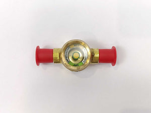 Danfoss 014-0007 SGI 6, Sight glass, Flare, 6 mm, Flare, 6 mm