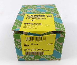 Phoenix Contact 3101016 MTK - Knife-disconnect terminal block 25 Pcs.